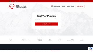 
                            7. Reset Your 000webhost User Password