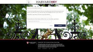 
                            6. Reset Your HarvardKey Password - Harvard University