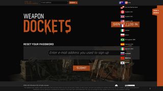 
                            3. Reset your password • Weapon Dockets - Dying Light