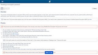 
                            13. Resetting an encryption password - Confluence Mobile - Confluence