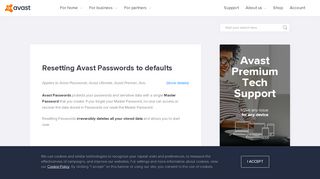 
                            10. Resetting Avast Passwords to defaults | Official Avast Support