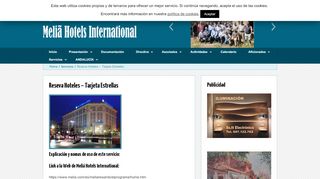 
                            10. Reseva Hoteles – Tarjeta Estrellas - Grupo Mayores Melià Hotels ...