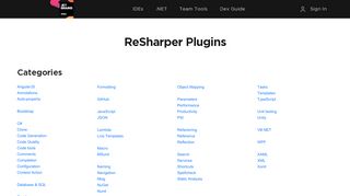 
                            9. ReSharper - Plugins | JetBrains