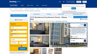 
                            8. Residence Ottawa West, Canada - Booking.com