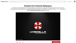 
                            12. Resident Evil Umbrella Wallpapers - Top Free Resident Evil Umbrella ...