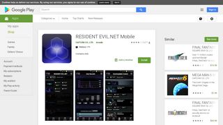 
                            8. RESIDENT EVIL.NET Mobile - Apps on Google Play