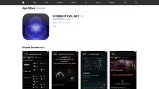 
                            10. RESIDENT EVIL.NET on the App Store - iTunes - Apple