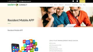 
                            3. Resident Mobile APP - SocietyConnect