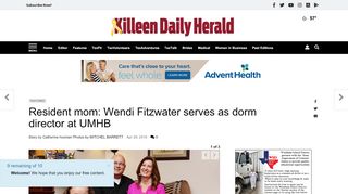 
                            8. Resident mom: Wendi Fitzwater serves as dorm director at UMHB ...