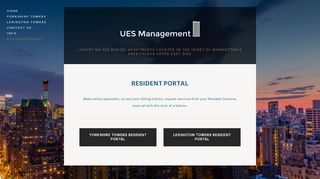 
                            13. Resident Portal — UES Management