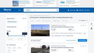 
                            12. Residential plots for sale in Salaiya, Bhopal - Land for sale in Salaiya ...