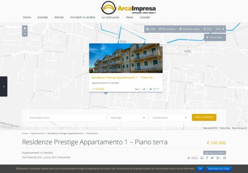 
                            11. Residenze Prestige Appartamento 1 – Piano terra | Arca Impresa