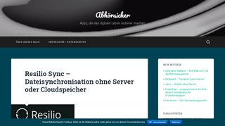 
                            7. Resilio Sync – Dateisynchronisation ohne Server oder Cloudspeicher ...