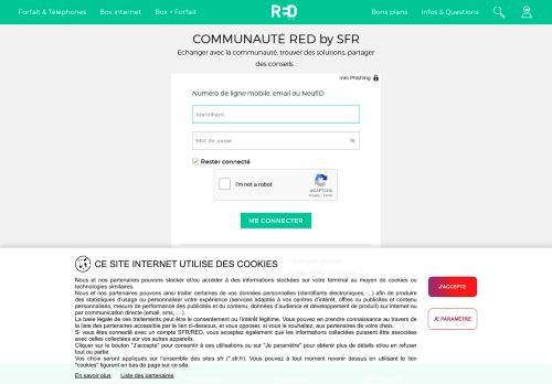 
                            10. Résolu : RED by SFR - Login console administration apres ...