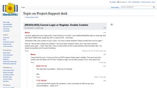 
                            3. [RESOLVED] Cannot Login or Register. Enable Cookies on Project ...