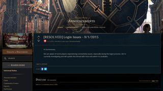 
                            4. [RESOLVED] Login Issues - 9/1/2015 - OCE Boards - League of Legends