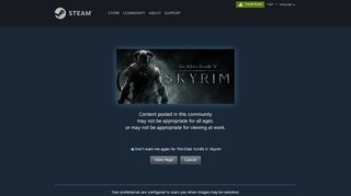 
                            6. [RESOLVED] MO (not logged in), Won't Log In :: The Elder Scrolls V ...