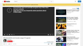 
                            4. [Resolvendo] Erro de Conexão League Of Legends - YouTube