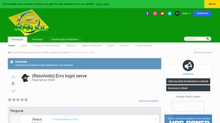 
                            3. (Resolvido) Erro login serve - Dúvidas - L2jBrasil