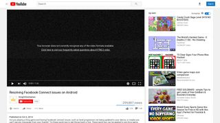 
                            12. Resolving Facebook Connect issues on Android - YouTube