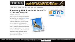 
                            7. Resolving Mail Problems After OS X 10.10.4 Update - OSXDaily