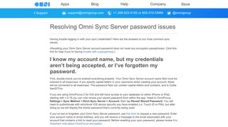 
                            11. Resolving Omni Sync Server password issues - Support - ...