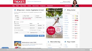 
                            2. Resor - hotell, flyg, charter och sista minuten - Ticket.se