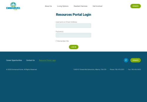 
                            7. Resource Portal Login – Emmanuel Home