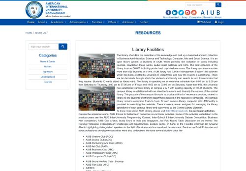 
                            11. Resources | American International University-Bangladesh (AIUB)