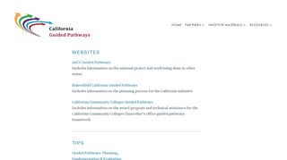 
                            9. Resources — California Guided Pathways Project