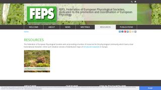 
                            12. Resources | Federation of European Phycological Societies