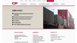 
                            3. Resources for CP employees - Canadian Pacific Railway
