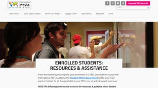 
                            3. Resources for Enrolled International TEFL Academy Students