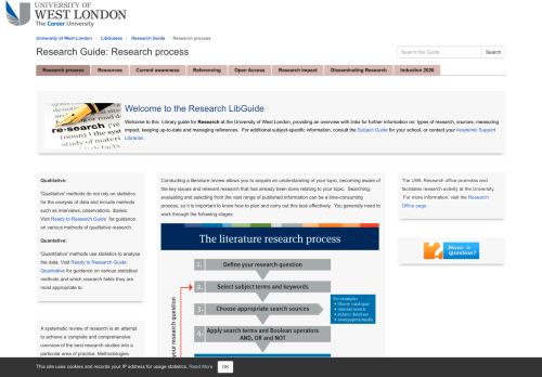 
                            13. Resources - Research Guide - LibGuides at University of West London