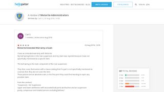 
                            6. [Responded] Motorite Extended Warranty a Scam | Motorite ...