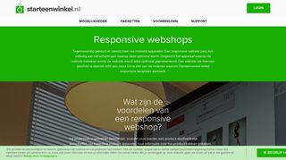 
                            6. Responsive webshops - Starteenwinkel.nl