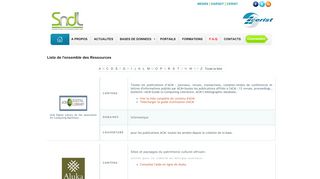 
                            8. Ressources - SNDL - CERIST