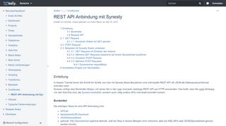 
                            10. REST API Anbindung mit Synesty - Synesty Studio Documentation ...