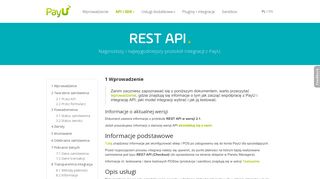 
                            3. REST API - PayU