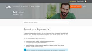 
                            2. Restart your Sage service