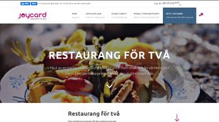 
                            7. Restaurang för två – Joycard.se