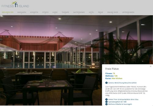 
                            12. Restaurant | FITNESS ISLAND Wellness- und Fitnessinsel in ...