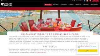 
                            8. Restaurant insolite et romantique à Paris sur un ... - Bateaux Mouches