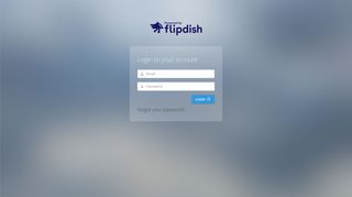 
                            1. Restaurant Login - Flipdish