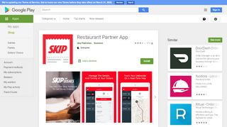 
                            3. Restaurant Partner App - Apps on Google Play