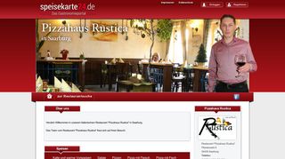 
                            5. Restaurant Pizzahaus Rustica in Saarburg - speisekarte24.de, Dein ...