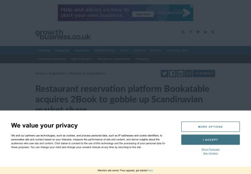 
                            11. Restaurant reservation platform Bookatable acquires 2Book to gobble ...