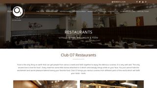 
                            7. Restaurants in Ahmedabad | Club Restaurants in ... - Club O7