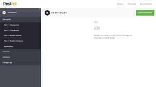 
                            4. Restlet Framework | User Guide