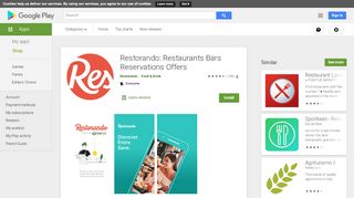 
                            8. Restorando: Restaurants Bars Reservations Offers - Apps on Google ...